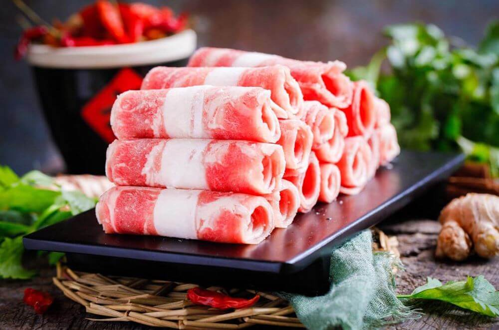 Ba rọi bò Mỹ cắt cuộn Món ngon không thể bỏ lỡ