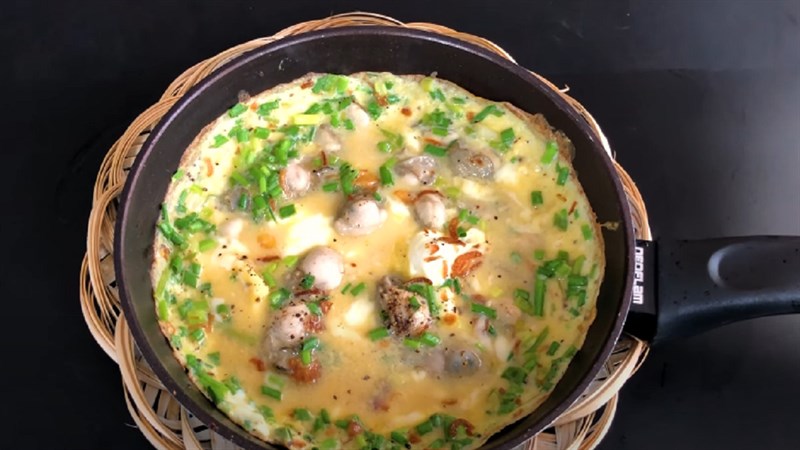 Hàu sữa chiên trứng Hàu sữa chiên trứng