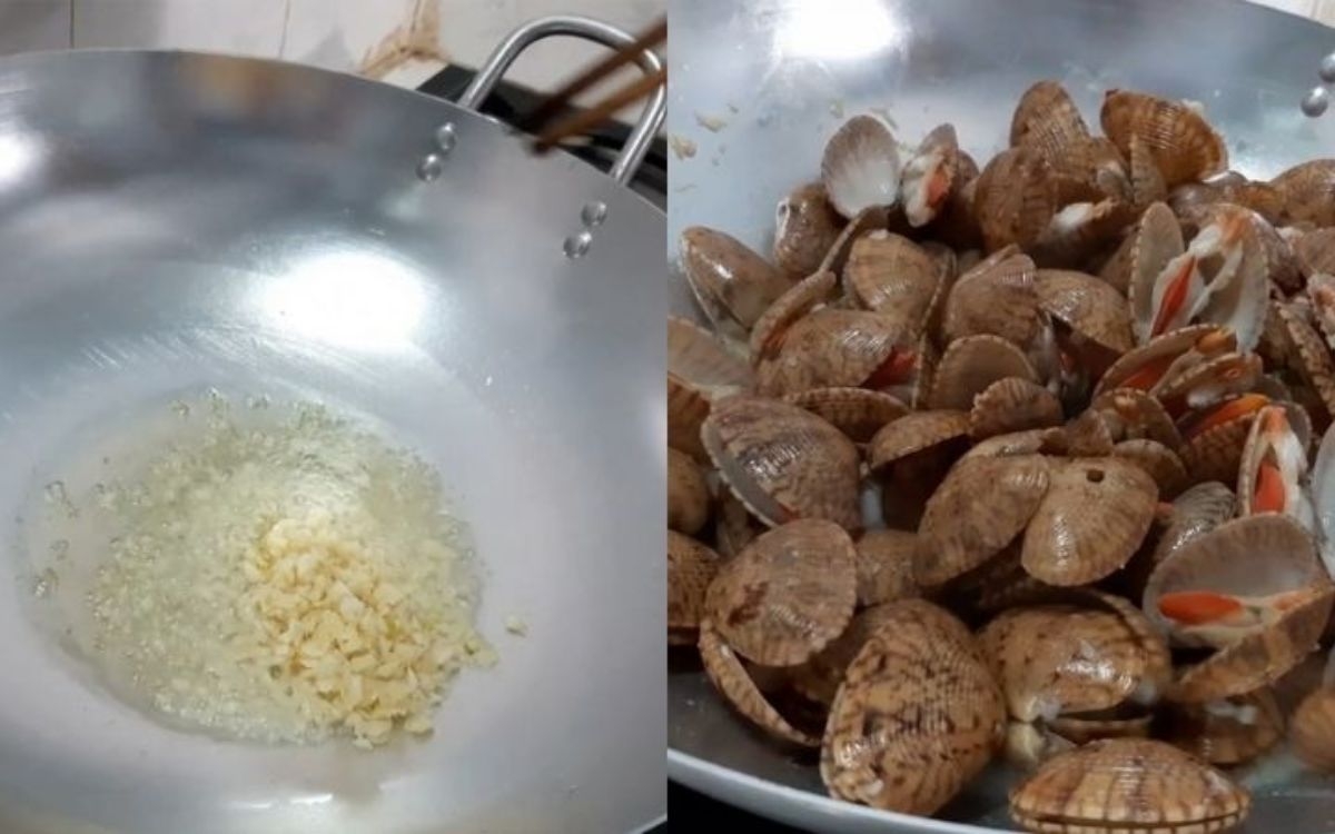  Xào sò lụa