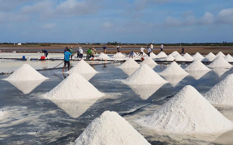 Muối biển đã không còn quá xa lạ đối với chúng ta
