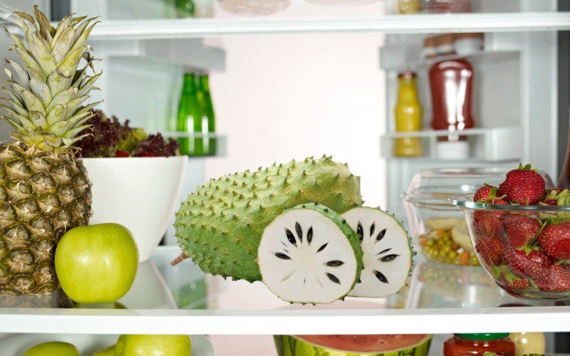 Mãng cầu bảo quản trong tủ lạnh có thể giữ được từ 3-5 ngày