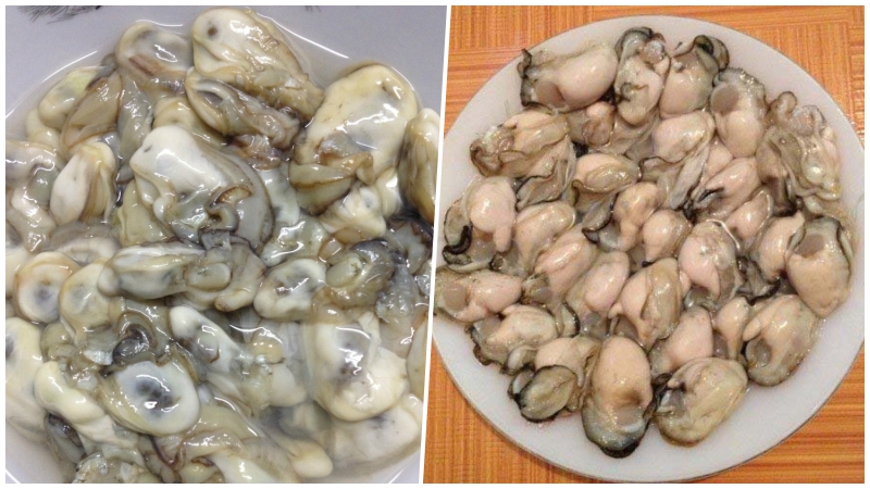 Hàu sữa tách vỏ Hàu sữa tách vỏ