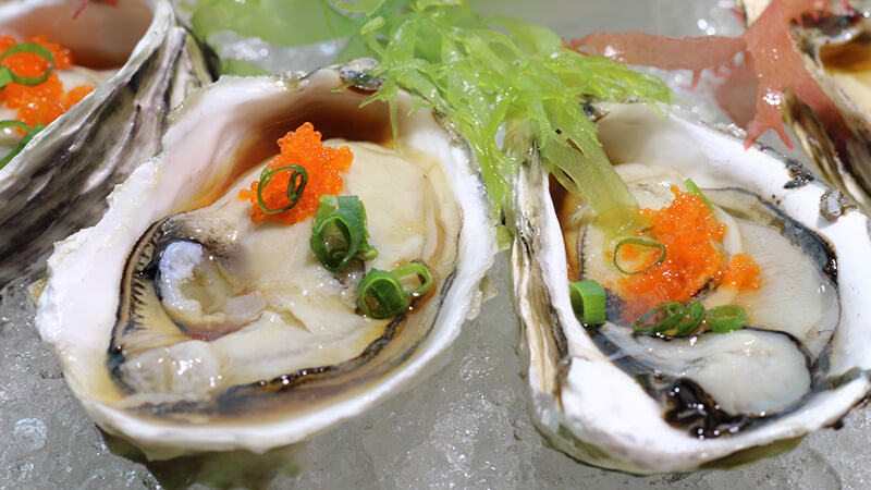 Hàu sữa sashimi Hàu sữa sashimi