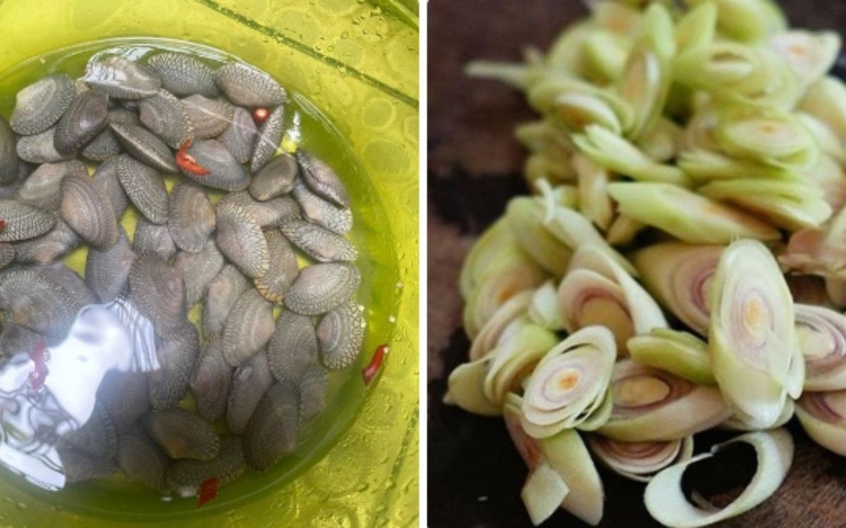  Sơ chế sò lụa